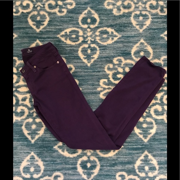 AG purple skinny jeans size 26 🎉HP🎉 - Picture 3 of 4